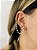 BRINCO EAR CUFF PÉROLAS COM ZIRCÔNIA DOURADO (UNIDADE) - Imagem 2