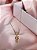 COLAR FILHA STRASS- DOURADO - Imagem 1