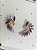 BRINCO PEDRARIA COM STRASS - COLORIDO - Imagem 4