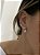 BRINCO EAR CUFF COM PINGENTE GOTA CRISTAL- PRATA - Imagem 2