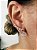BRINCO EAR CUFF COM PINGENTE GOTA- DOURADO - Imagem 5