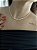 CHOKER TRANÇADA PRATEADA - Imagem 2