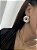 BRINCOS GLAM PRATEADO - Imagem 1