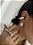 MIX BRINCOS+ PIERCING ENCAIXE- PRATEADO - Imagem 1