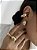 MIX DE BRINCOS+ PIERCING ENCAIXE- DOURADO - Imagem 2