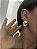 BRINCOS CARTER PRATEADO - Imagem 1
