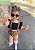 Romper Com Tiara Animal Print Oncinha - Imagem 1
