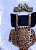 Romper Com Tiara Animal Print Oncinha - Imagem 2