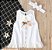 Vestido Branco Com Tiara - Imagem 2
