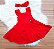 Vestido Natal  Com Tiara - Imagem 1