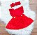 Romper Natal Com Tiara - Imagem 1