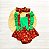 Romper Natal Bunda Rica C Tiara - Imagem 3