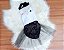 Romper Panda Com Tiara Pompom - Imagem 1