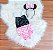 Romper Minnie Rosa C Tiara - Imagem 2