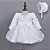 Vestido Batizado Luxo 3 Peças - Imagem 2