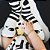 Meia Panda 3/4 Unissex - Imagem 1