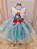 Vestido Galinha Pintadinha Azul - Imagem 1