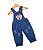 Jardineira Jeans Ursinha - Imagem 1