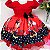 Vestido Minnie Vermelha Luxo - Imagem 1
