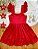 Vestido Natal  Vermelho luxo - Imagem 1