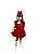 Romper Natal Cerejinha Com Tiara - Imagem 3