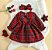 Vestido Junino Com Tiara - Imagem 2