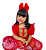 Romper Natal Com Tiara Luxo - Imagem 1