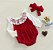 Romper Natal Com Tiara - Imagem 1