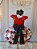 Vestido minnie vermelha temático festa - Imagem 2