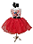 Vestido temático menina aniversário luxo lady bug NÃO ACOMPANHA LAÇO - Imagem 1