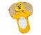 Body Pintinho Amarelinho Com Touca - Imagem 2