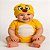 Body Pintinho Amarelinho Com Touca - Imagem 1