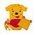 Body ursinho pooh - Imagem 1