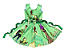 Vestido Princesa e o Sapo Tiana - Imagem 2