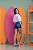 Short Jeans Juvenil Mom - Imagem 3