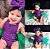 Romper sereia Com Tiara - Imagem 3