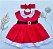 Vestido Natal Com Tiara - Imagem 1