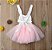 Vestido Tematico  Coelho Pascoa Luxo - Imagem 2