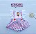 Romper Moranguinho C/ Tiara - Imagem 1