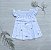 Vestido Casinha de Abelha Com Detalhes Rosa - Imagem 1