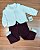 Conjunto Bebe Menina 3 Peças Luxo - Imagem 1