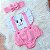 Romper Pascoa Com Tiara(nao acompanha meia) - Imagem 2