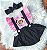 Romper Panda Com Tiara - Imagem 1