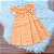 Vestido Casinha de Abelha Bordado Coral - Imagem 2