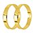 Aliança inclinada em ouro 18k com 4mm - 2,0gr (unidade) - Imagem 1
