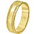 Aliança trabalhada em ouro 18k com 5mm - 3,5gr unidade - Imagem 1
