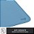 Mousepad Studio Series Logitech Portátil 20x23cm Antiderrapante Azul - Logitech - Imagem 3