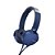 Headphone Dobrável Com Microfone Sony Mdr-Xb550 - Azul - Imagem 1