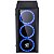 Gabinete Gamer PCYes Saturn, Mid Tower, USB 3.0, 3 Fans LED Azul, Preto, Lateral Acrílica SATPTAZ3FCA - PCYes - Imagem 6
