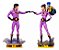 Estátua Wonder Twins - Super Gêmeos - DC Comics - Art Scale 1/10 - Iron Studios - Imagem 1